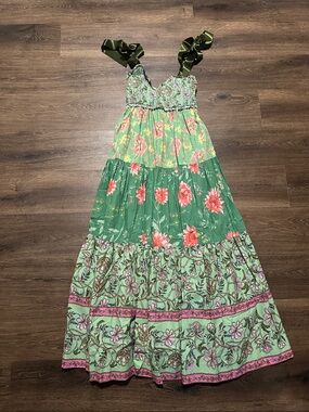 EUC FREE PEOPLE BLUEBELL MAXI DRESS